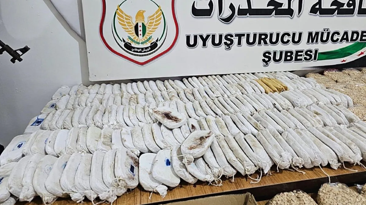 MİT’in istihbaratı Suriye’den Türkiye’ye uyuşturucu sevkiyatını engelledi
