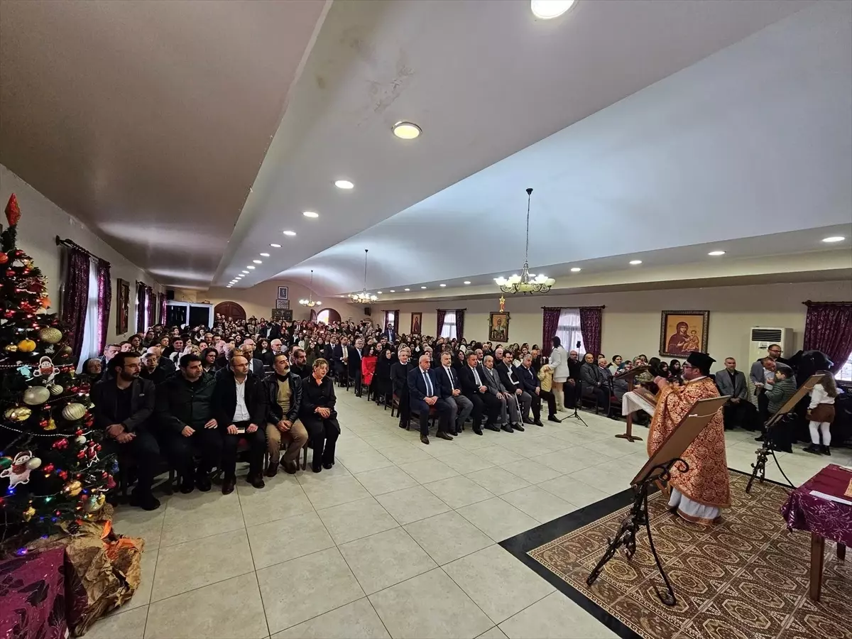 Noel Ayini Samandağ’da Yapıldı